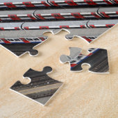 Treinen onmogelijk legpuzzel (Zijkant)