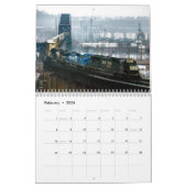 Treinen op de agenda van bruggen kalender (Feb 2026)
