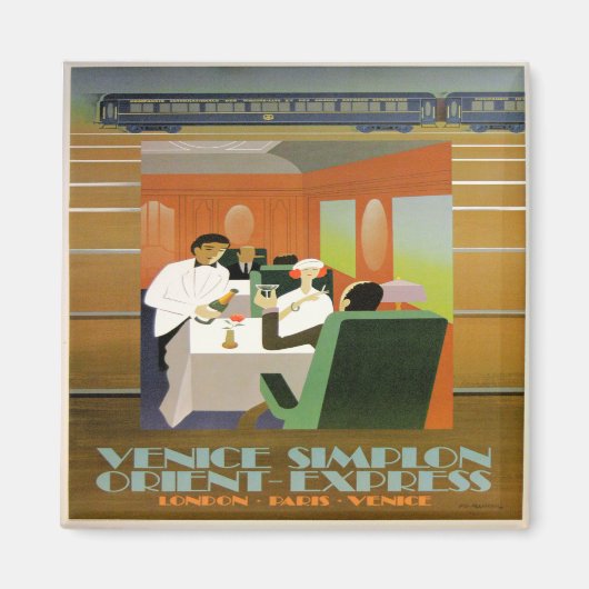 treinen, Orient Express, Magneet (Voorkant)