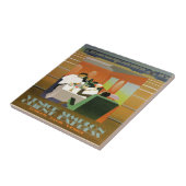 treinen, Orient Express, Tegeltje (Zijkant)