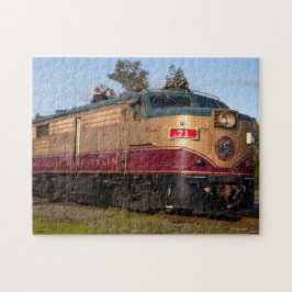 Treinen van Californië. Legpuzzel