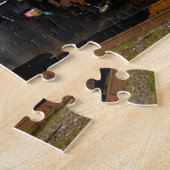 Treinen van Californië.  Legpuzzel (Zijkant)