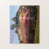 Treinen van Californië.  Legpuzzel (Verticaal)