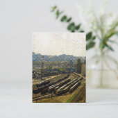 Treinen van de 9de verdieping, een Uitzicht van de Briefkaart (Staand voorkant)