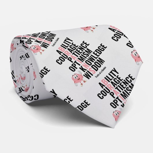 Treinen van een Genius Stropdas (Opgerold)