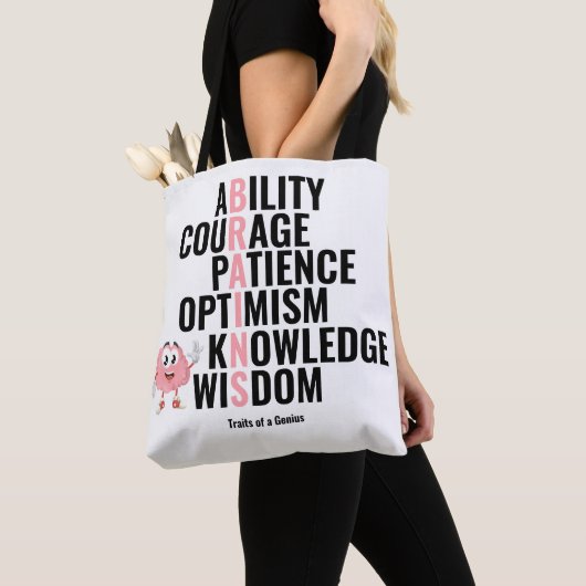 Treinen van een Genius Tote Bag (Dichtbij)