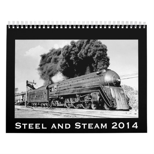  treinen van staal en staal 2014 kalender (Hoes)