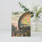 Treinen, vliegtuigen en alles anders briefkaart (Staand voorkant)