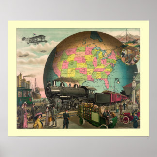 Treinen, vliegtuigen en alles anders poster