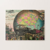 Treinen, vliegtuigen en alles wat er nog is legpuzzel (Horizontaal)