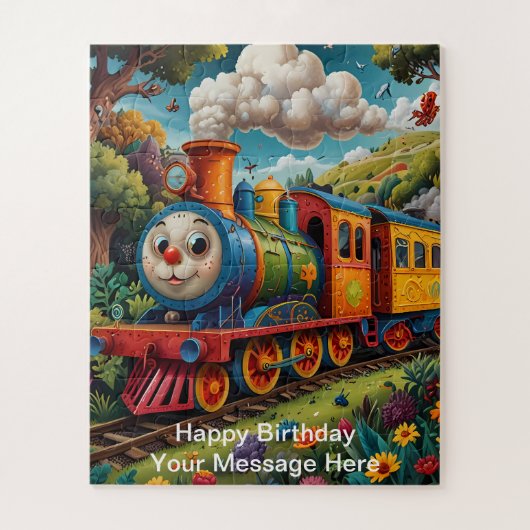 Treinen, vliegtuigen en onderzees avontuur legpuzzel (Verticaal)