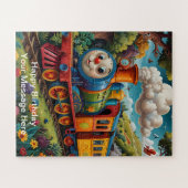 Treinen, vliegtuigen en onderzees avontuur legpuzzel (Horizontaal)