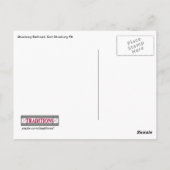 treinen voor locomotieven briefkaart (Achterkant)