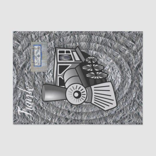  treinen voor tissuepapier (Voorkant)