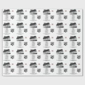 Treinen wijzigen bij weyne verbinding cadeaupapier (Vlak)