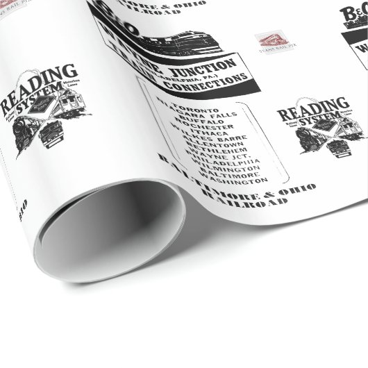 Treinen wijzigen bij weyne verbinding cadeaupapier (Rol Hoek)