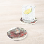 TREINEN ZANDSTEEN ONDERZETTER (Zijkant)