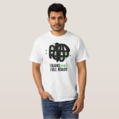 Treinen zonder tolwegen t-shirt (Voorkant volledig)