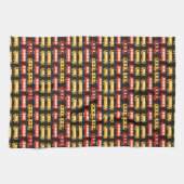 Treinenwagons Theedoek (Horizontaal)