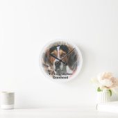 Treing Walker Coonhound Dog Clock Ronde Klok (Huis)