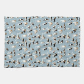 Treing Walker Coonhound Kitchen Towel Theedoek (Horizontaal)