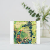  treingeem briefkaart (Staand voorkant)