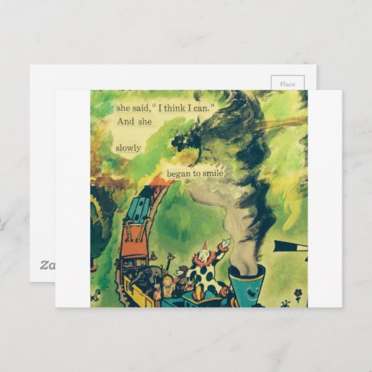  treingeem briefkaart (Voorkant / Achterkant)