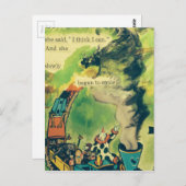  treingeem briefkaart (Voorkant / Achterkant)