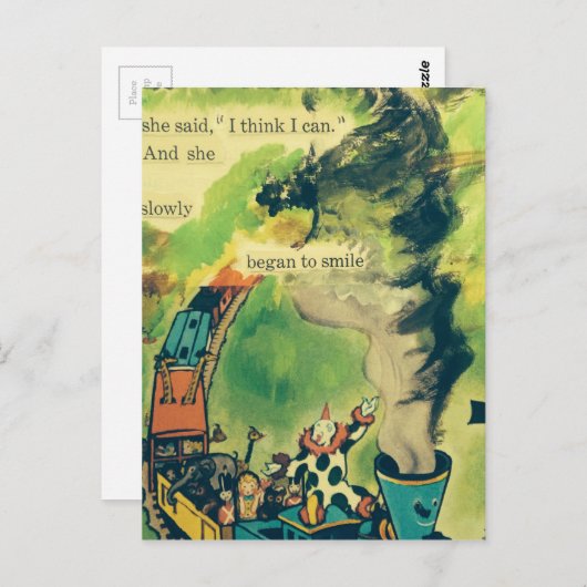  treingeem briefkaart (Voorkant / Achterkant)