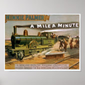  treinillustratie poster (Voorkant)