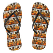 Treining Walker Coonhound Puppy Herfst Pompoen Teenslippers (Voetbed)