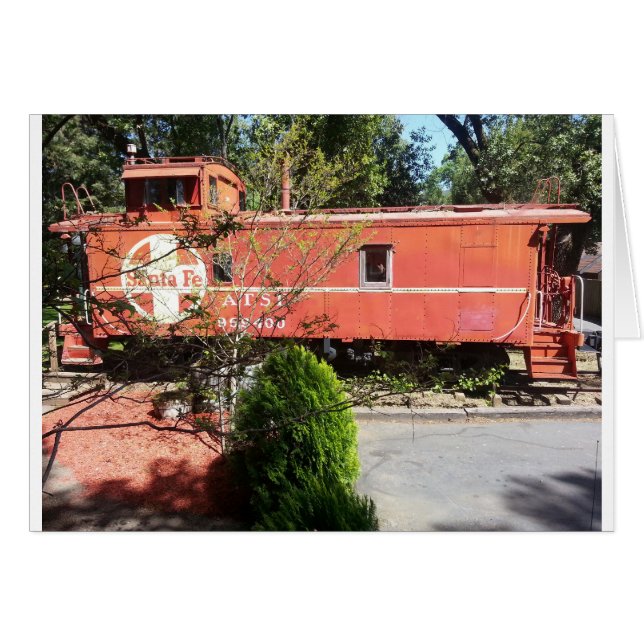 Treinkaart (leeg binnenin) (Voorkant Horizontaal)