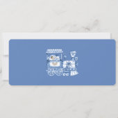 treinkaartje Baby Jongensdouche Kaart (Achterkant)