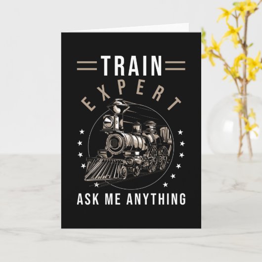 Treinkaartje Kaart (Gele Bloem)