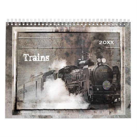  treinkalender 2021 kalender (Hoes)