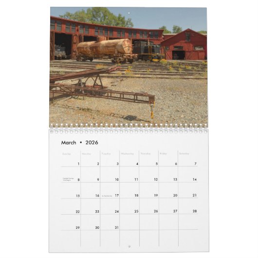 Treinkalender Kalender (Mar 2026)