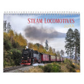 treinkalender met stoomlocomotief kalender (Hoes)