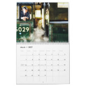 treinkalender met stoomlocomotief kalender (Mar 2027)