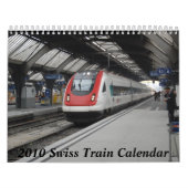 Treinkalender Zwitserland 2014 Kalender (Hoes)