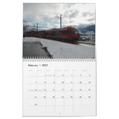 Treinkalender Zwitserland 2014 Kalender (Feb 2027)