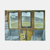 Treinlandschap (door Eric Ravilious) Deurmat (Voorkant)