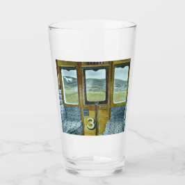 Treinlandschap (door Eric Ravilious) Glas