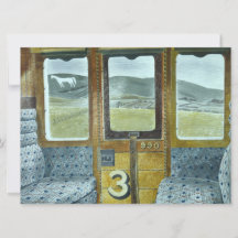 Treinlandschap (door Eric Ravilious)