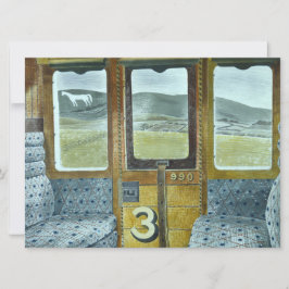 Treinlandschap (door Eric Ravilious) Kaart