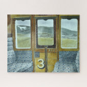 Treinlandschap (door Eric Ravilious) Legpuzzel (Horizontaal)