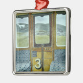 Treinlandschap (door Eric Ravilious) Metalen Ornament (Links)