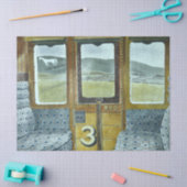 Treinlandschap (door Eric Ravilious) Tissuepapier (Craft)