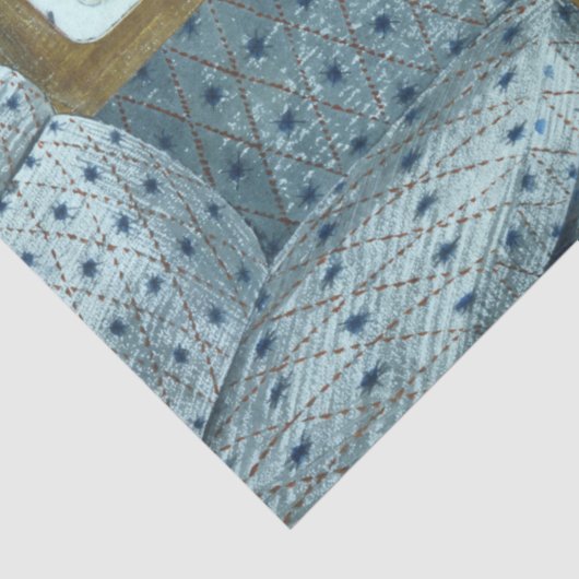 Treinlandschap (door Eric Ravilious) Tissuepapier (Detail)