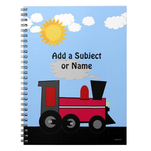Treinlaptop Notitieboek (Voorkant)