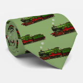 Treinliefhebber Kerstmis Stropdas (Opgerold)